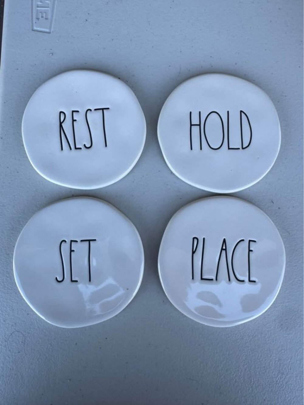 Rae Dunn Coaster Set